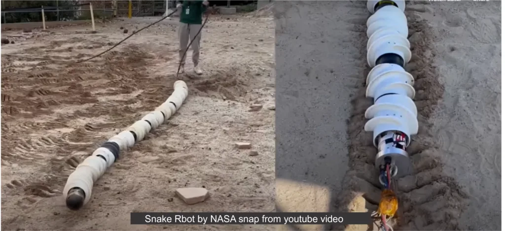 snake like robot NASA